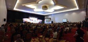 Simposium makan siang yang diadakan di konferensi PABOI di Malang, Indonesia, dari 25 hingga 27 November.